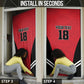 Custom Egypt Football Door Cover 2026 Glory Run Red Edition