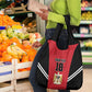 Custom Egypt Football Grocery Bag 2026 Glory Run Red Edition