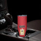 Custom Egypt Football Skinny Tumbler 2026 Glory Run Red Edition