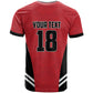 Custom Egypt Football T shirt 2026 Glory Run Red Edition