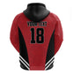 Custom Egypt Football Zip Hoodie 2026 Glory Run Red Edition