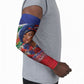 Haitian Princess Arm Sleeves Cultural Pride Floral Art