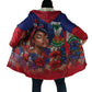 Haitian Princess Cloak Cultural Pride Floral Art