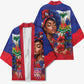 Haitian Princess Kimono Cultural Pride Floral Art