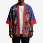 Haitian Princess Kimono Cultural Pride Floral Art