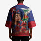 Haitian Princess Kimono Cultural Pride Floral Art