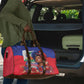 Haitian Princess Travel Bag Cultural Pride Floral Art