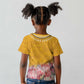 Africa Dashiki Kid T shirt King Protea Floral Motif Patterns