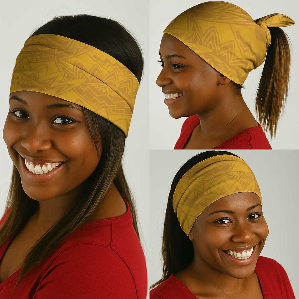 Africa Dashiki Neck Gaiter King Protea Floral Motif Patterns - African Pride
