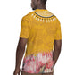 Africa Dashiki Rugby Jersey King Protea Floral Motif Patterns