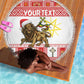 Personalized Ethiopia Melikam Gena Beach Blanket Merry Christmas Lion of Judah