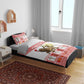 Personalized Ethiopia Melikam Gena Bedding Set Merry Christmas Lion of Judah