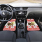 Personalized Ethiopia Melikam Gena Car Mats Merry Christmas Lion of Judah