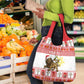 Personalized Ethiopia Melikam Gena Grocery Bag Merry Christmas Lion of Judah