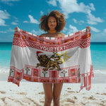 Personalized Ethiopia Melikam Gena Sarong Merry Christmas Lion of Judah