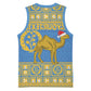 Personalized Eritrea Emblem Basketball Jersey Ruhus Beal Lidet - Kente Pattern - African Pride