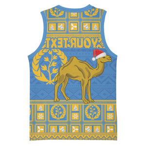 Personalized Eritrea Emblem Basketball Jersey Ruhus Beal Lidet - Kente Pattern - African Pride