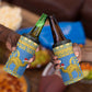 Personalized Eritrea Emblem 4 in 1 Can Cooler Tumbler Ruhus Beal Lidet - Kente Pattern