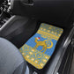 Personalized Eritrea Emblem Car Mats Ruhus Beal Lidet - Kente Pattern