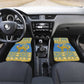 Personalized Eritrea Emblem Car Mats Ruhus Beal Lidet - Kente Pattern