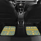 Personalized Eritrea Emblem Car Mats Ruhus Beal Lidet - Kente Pattern