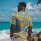Personalized Eritrea Emblem Hawaiian Shirt Ruhus Beal Lidet - Kente Pattern