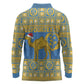 Personalized Eritrea Emblem Long Sleeve Polo Shirt Ruhus Beal Lidet - Kente Pattern