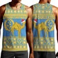Personalized Eritrea Emblem Men Tank Top Ruhus Beal Lidet - Kente Pattern