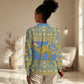 Personalized Eritrea Emblem Women Casual Shirt Ruhus Beal Lidet - Kente Pattern LT18
