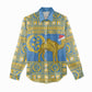 Personalized Eritrea Emblem Women Casual Shirt Ruhus Beal Lidet - Kente Pattern LT18