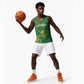 Cricket South Africa Custom Basketball Jersey Green Version Proteas - African Pride