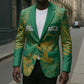 Cricket South Africa Custom Blazer Green Version Proteas