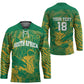 Cricket South Africa Custom Hockey Jersey Green Version Proteas