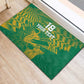 Cricket South Africa Custom Rubber Doormat Green Version Proteas - African Pride
