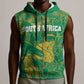 Cricket South Africa Custom Sleeveless Zip Hoodie Green Version Proteas - African Pride