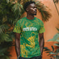 Cricket South Africa Custom T shirt Green Version Proteas - African Pride