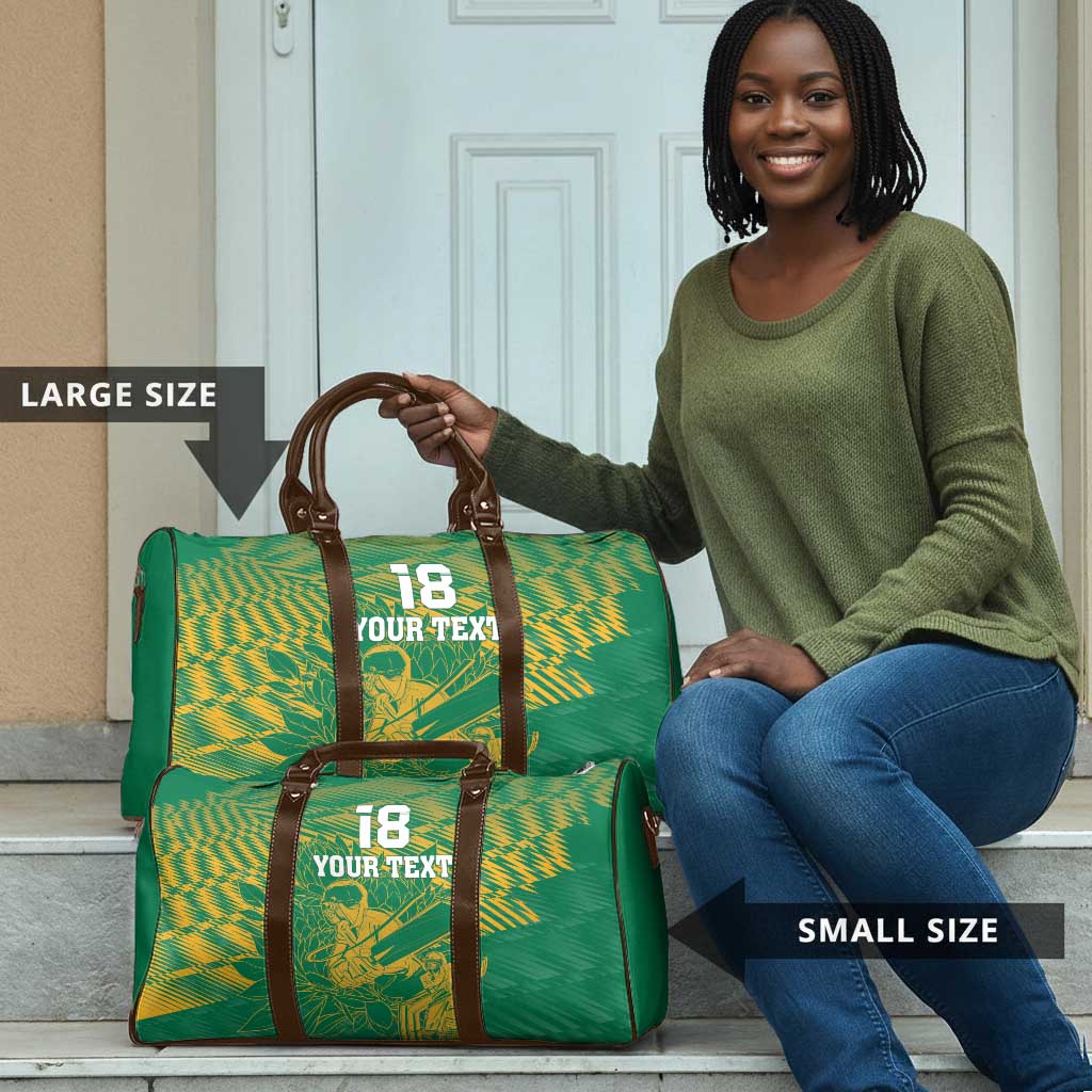 Cricket South Africa Custom Travel Bag Green Version Proteas