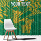 Cricket South Africa Custom Window Curtain Green Version Proteas - African Pride