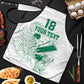 Cricket South Africa Custom Apron White Version Proteas