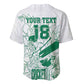 Cricket South Africa Custom Baseball Jersey White Version Proteas - African Pride