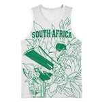 Cricket South Africa Custom Basketball Jersey White Version Proteas - African Pride