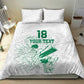 Cricket South Africa Custom Bedding Set White Version Proteas - African Pride