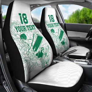 Cricket South Africa Custom Car Seat Cover White Version Proteas - African Pride