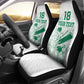 Cricket South Africa Custom Car Seat Cover White Version Proteas - African Pride