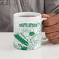Cricket South Africa Custom Ceramic Mug White Version Proteas
