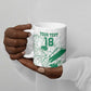 Cricket South Africa Custom Ceramic Mug White Version Proteas