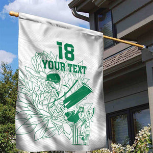 Cricket South Africa Custom Garden Flag White Version Proteas - African Pride