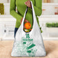 Cricket South Africa Custom Grocery Bag White Version Proteas - African Pride