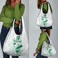 Cricket South Africa Custom Grocery Bag White Version Proteas - African Pride