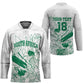 Cricket South Africa Custom Hockey Jersey White Version Proteas